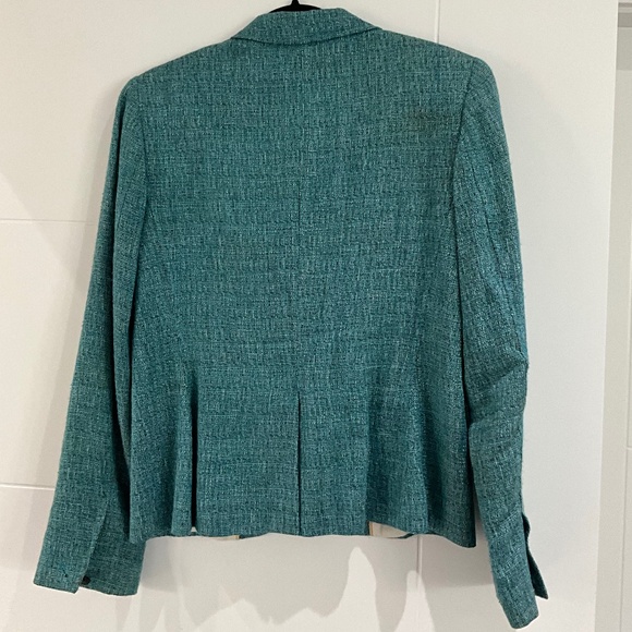 Rag & Bone aqua blazer -size 8 - Picture 2 of 11